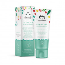 Amazon Brand - Mama Bear Baby Face & Body Cream with Organic Jojoba Oil & Shea Butter 100 ml